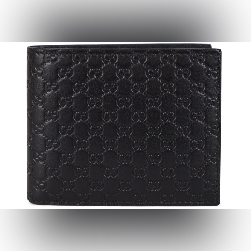 Gucci Black Leather Card Holder